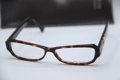 NUEVAS GAFAS ALEXANDER MCQUEEN AMQ 4118 086 MARRÓN TORT AUTÉNTICAS CON ESTUCHE 53-15 Foto 1 de 4