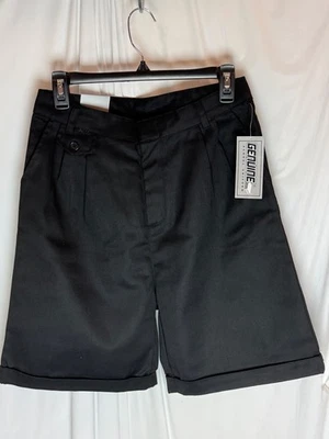 Genuine Uniform Girls Shorts Size 18 Regular Solid Black Casual Shorts Flaw - Image 1 of 4