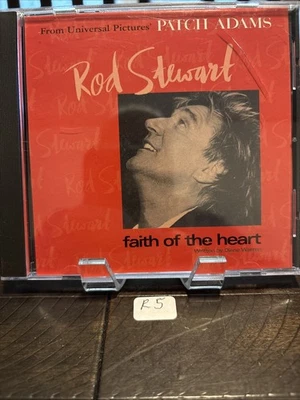 ROD STEWART - Faith Of The Heart - CD - Single - RARE Main Title Patch Adams R5 Foto 1 de 2