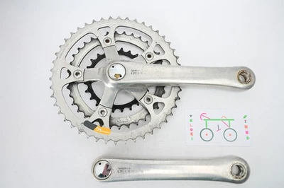 Shimano Deore 170mm Crankset FC-MT60 Square Taper Cranks MTB Bike 46/36/24t - Image 1 of 4