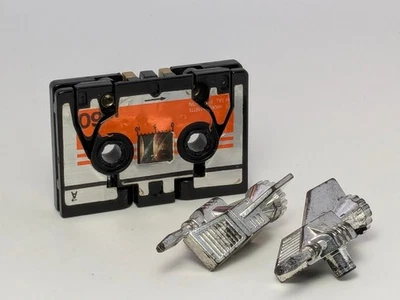 Figura Cassette Takara Decepticon Vintage G1 Transformer Buzzsaw Años 80 Completa Foto 1 de 4