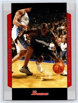 Selecciones y perspectivas del draft de Bowman 2004-05 - Kevin Garnett #21 Foto 1 de 2
