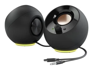 Creative Pebble SE , PC-Lautsprecher schwarz, Bluetooth 5.3, USB-C, Klinke, RGB - Bild 1 von 1