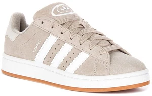 Adidas Campus 00S 3 Stripes Retro Youth Unisex Trainers In Beige UK 3 - 6 - Picture 1 of 6