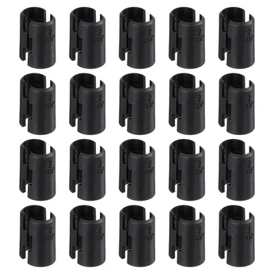 50Pcs Plastic Shelf Lock Clips WIRE SHELVING SYSTEM Shelving Sleeves Replacement - Image 1 of 4