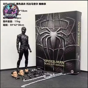 Tobey Maguire Black Suit Spiderman Action Figure - 15cm - NUOVO - Imagen 1 de 5