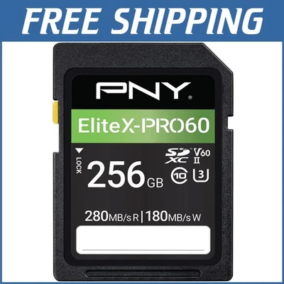 EliteX 256GB SDXC Card - 280MB/s Read & 180MB/s Write for Pro Videographers - Image 1 of 4