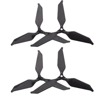 4Pcs Carbon Fiber 9455 Foldable Propeller 3-Blade Replacement For DJI Phantom 3 - Image 1 of 4