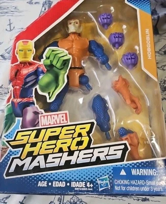Figura Hasbro Marvel-6” Super Hero Mashers Hobgoblin Foto 1 de 2