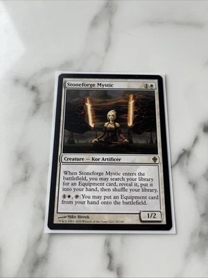 Magic the Gathering MTG Stoneforge Mystic Worldwake - Image 1 of 3