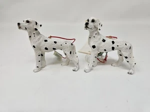 Midwest NWT Dalmatian Ornaments Set of 2 - Picture 1 of 4