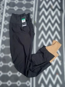 Nike Mujer Victory Luxe Leggings de Natación UV 40+ Negro Dorado Brillo Talla XL NUEVO $130 - Imagen 1 de 9