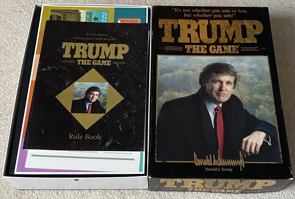 1989  Trump The Game Board Game Donald Trump - New - Bild 1 von 1