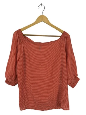 HUGO BOSS Blusa de seda Mujeres Blusa Talla EU 40 naranja claro-rojo look casual - Imagen 1 de 4