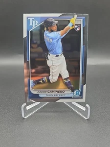 2024 BOWMAN CHROME JUNIOR CAMINERO RC #56 TAMPA BAY RAYS - Picture 1 of 2