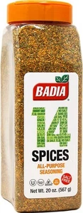 14 Spices Salt-Free All Purpose Seasoning, 20 oz - Savory Blend of Garlic, On... - Picture 1 of 6
