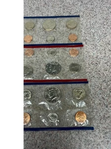 3 1996 Uncirculated Coin Sets Denver Mint - Picture 1 of 2