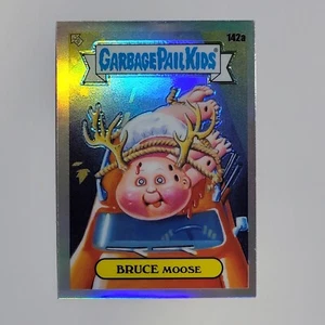 2021 Garbage Pail Kids Chrome Series 4 Base Refractor #142a BRUCE MOOSE - Picture 1 of 2