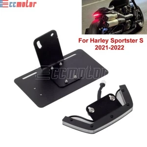 For 2021-2024 Harley Sportster S RH1250S Fender Eliminator Tail Tidy & LED Light - Picture 1 of 9