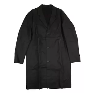 NWT STUTTERHEIM Black Kivik Overcoat Raincoat Size S $395 - Picture 1 of 5