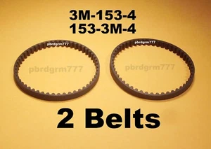 (2) Due cinghie 3M-153-4, 3M1534, 153-3M-4, 1533M4 cinghie con ingranaggi nuove - Foto 1 di 1