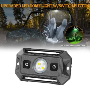 LED Dome Light w/Switch Universal Utility Roll Cage Reading Car Interior UTV SUV - Picture 1 of 8