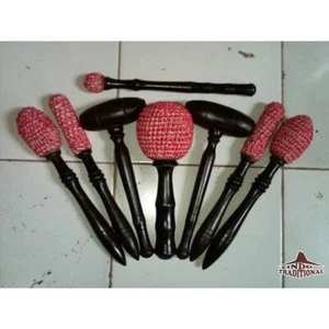 Juego Completo Tabuh Gamelan Degung - Instrumento Musical Mazo Gamelan Sundanese - Imagen 1 de 2