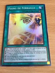 Carte Yu-Gi-Oh! SDSE-FR024 Poing de Ferraille (Super Rare) 1ere Edition - Foto 1 di 1