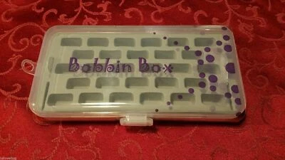 SEWMATE Bobbin Box Case sewing machine Singer Featherweight 221,221K,301 Holds 28