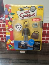 SIMPSONS WOS WORLD OF SPRINGFIELD VINTAGE SERIES 4 FIGURE LENNY SEALED ON CARD