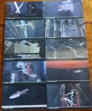 STAR WARS 3DI WIDEVISION 1996 10 TRADING CARD LOT