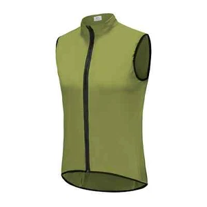 Windproof Waterproof Sleeveless Cycling Jacket - Lightweight Bike Vest Jerseys - Picture 1 of 27