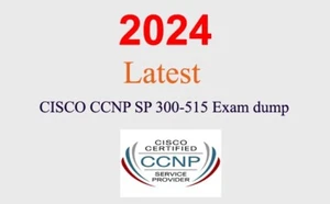 Cisco CCNP Service Provider 300-515 Q&A GUARANTEED (1 month update) - Picture 1 of 1