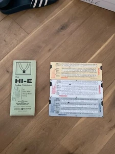 The HI-E Pocket Calculator General Electric Carbology Productivity x3 - Photo 1/3