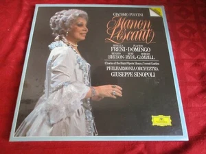 3LP Box MIRELLA FRENI Puccini Manon Lescaut DGG DR NEU OVP VERSIEGELT SEALED - Imagen 1 de 2