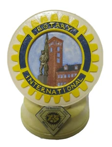 A SEBASTIAN MINIATURE SML-754 Webster/Dudley Rotary Club Plaque 8455 - Picture 1 of 3