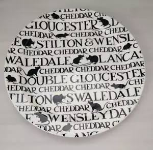 Plato/plato para servir Emma Bridgewater negro estampado de ratones tostados 13" - Imagen 1 de 6