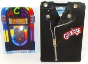 Grease (DVD) Edición Rockin' Rydell con Chaqueta de Cuero Negra - Imagen 1 de 6