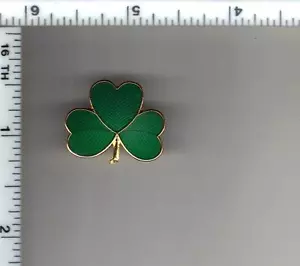 Saint Patrick's Day Shamrock Pin - Used by Police & Fire Depts across America - Picture 1 of 1