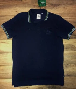 UMBRO New York Cosmos Soccer S/S Navy Blue Polo Shirt NEW Mens Sz S Small - Picture 1 of 5
