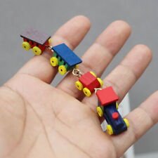 1:12 Scale Dollhouse Miniature Toys Train Children's Room Wooden Accessories