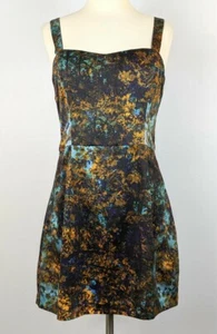 Vestido de sol forrado multicolor Cooper St para mujer adolescente niña talla 14 o talla 2 - Imagen 1 de 9