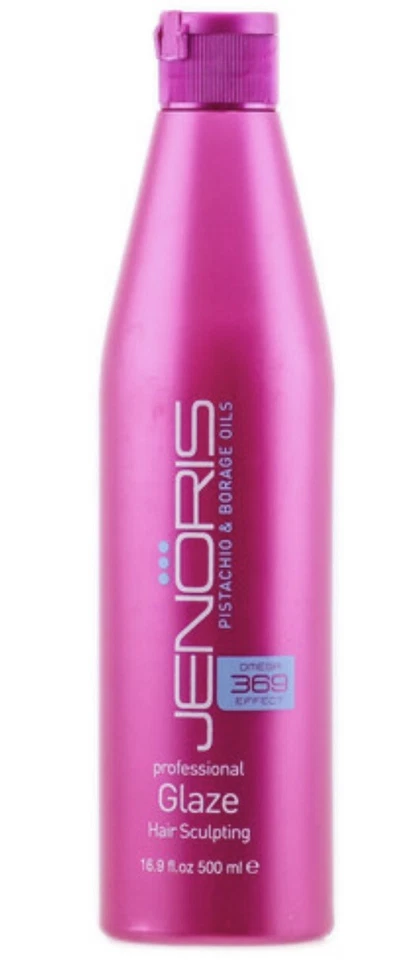 Глазурь для лепки волос Jenoris 16,9 унции/500 мл для объема волос и укладки кудрей - Изображение 1 из 1