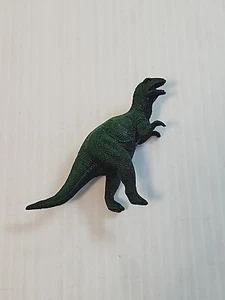 vintage dinosaur toy Dark Green Lizard Realistic color detail RARE T-Rex ¿ - Picture 1 of 4