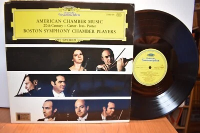 Boston Symphony Chamber Players American Chamber Music LP Deutsche Gram Stereo - Image 1 of 2