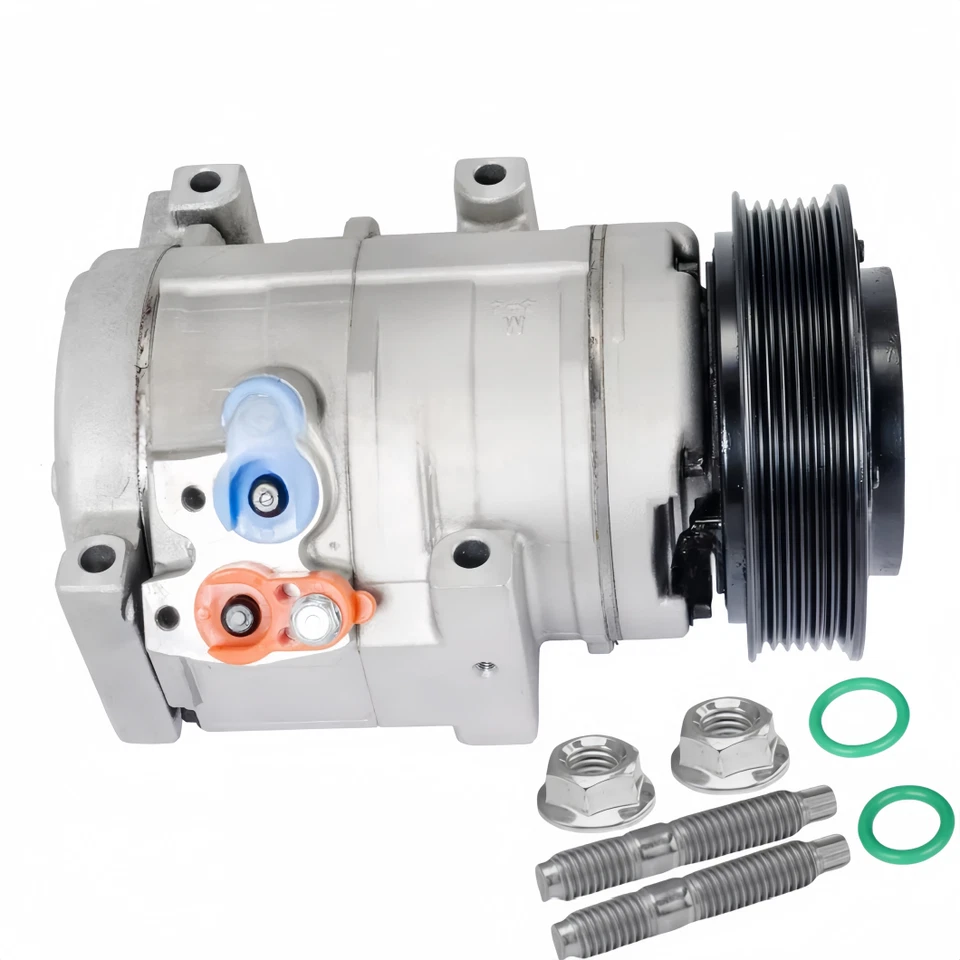 AC A/C Air Conditioner Compressor w/Clutch For Toyota Sienna 3.3L 2004 2005 2006 - Image 1 of 2