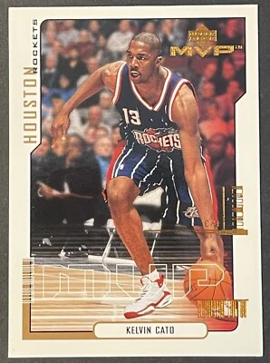 2000-01 Upper Deck MVP Houston Rockets Basketball Card #64 Kelvin Cato - Image 1 of 2