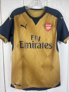 Arsenal FC 2015-16 Away Soccer Jersey Puma 747568 Men’s Sz Small - Picture 1 of 9