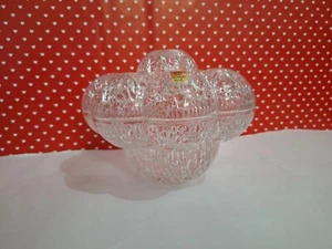 Vaso Kristall Krisla Architetto Taddei/Sestini Cristallo Brutale Vintage Anni 70 - Foto 1 di 12