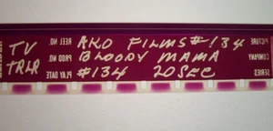 BLOODY MAMA #134 SHORT 16MM FILM MOVIE ROLLED NO REEL Z175 - Picture 1 of 7